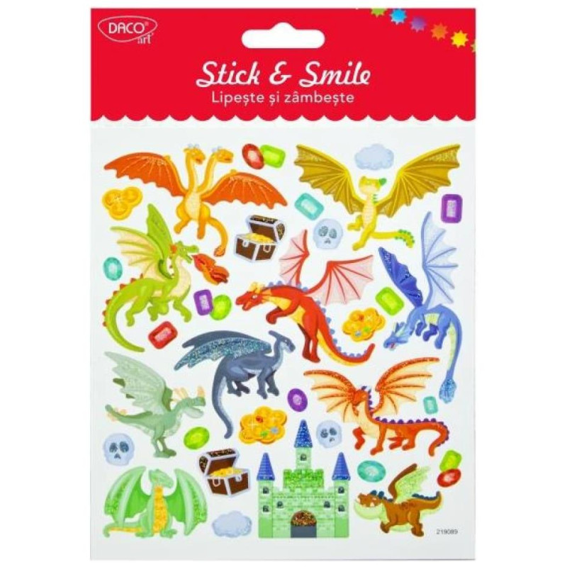 Daco Stick And Smile Αυτοκόλλητα AB070 Daco Stick And Smile Αυτοκόλλητα AB070