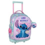 Τσαντα Τρολλευ Δημοτικου 34x20x44 3θηκες Lilo & Stitch