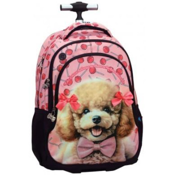 Back Me Up Τσάντα Δημοτικού Trolley Love Poodle