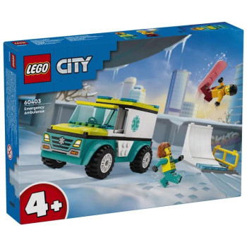 Lego City Ambulance and Snowboarder 60403