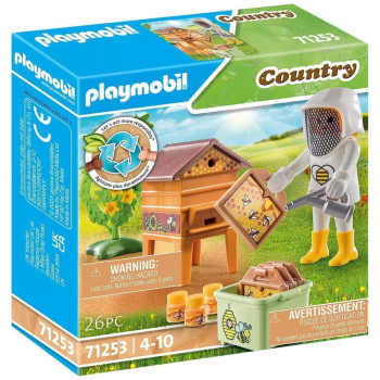 Playmobil Country Μελισσοκόμος Με Κηρήθρες 71253 Playmobil Country Μελισσοκόμος Με Κηρήθρες 71253
