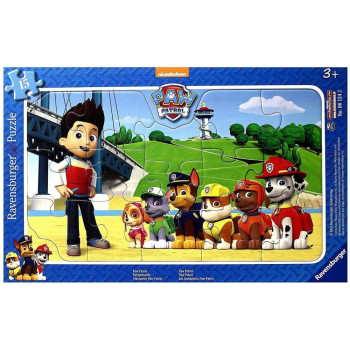 Ravensburger Παζλ Καρτέλα 15 Τεμ. Paw Patrol 06124