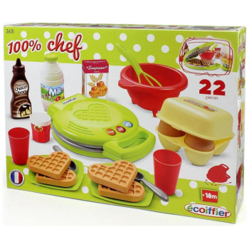 Ecoiffier Παιδικό Σετ Παρασκευής Βάφλας 105733661 Ecoiffier Παιδικό Σετ Παρασκευής Βάφλας 105733661