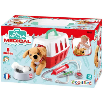 Ecoiffier Κτηνιατρικό Σετ Με Βαλιτσάκι Μεταφοράς Σκύλου 105560071 Ecoiffier Κτηνιατρικό Σετ Με Βαλιτσάκι Μεταφοράς Σκύλου 105560071