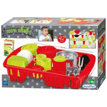 Ecoiffier Παιδικό Σετ Στραγγισμα Πιάτων 105030044 Ecoiffier Παιδικό Σετ Στραγγισμα Πιάτων 105030044