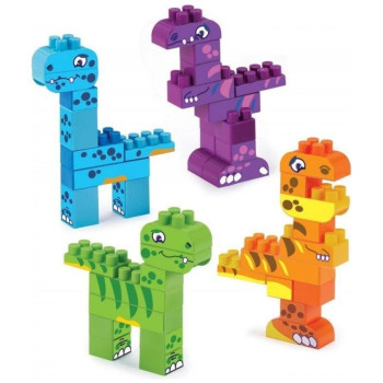 Ecoiffier Τουβλάκια για Κατασκευές σε Δοχείο 150τεμ 105030071 Ecoiffier Τουβλάκια για Κατασκευές σε Δοχείο 150τεμ 105030071