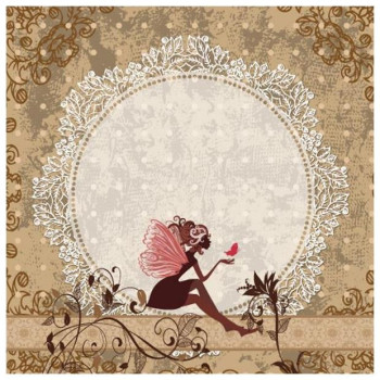 12 Εποχές Ευχετήρια Κάρτα 11x11cm Νεράιδα P147 12 Εποχές Ευχετήρια Κάρτα 11x11cm Νεράιδα P147