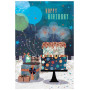 12 Εποχές Handmade Κάρτα Παραλληλόγραμμη 11x17cm-Happy Birtday -Τούρτα CN-01-FL47-3 12 Εποχές Handmade Κάρτα Παραλληλόγραμμη 11x17cm-Happy Birtday -Τούρτα CN-01-FL47-3