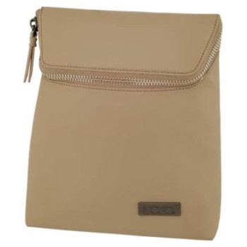 Polo Δερμάτινη Γυναικεία Τσάντα Πλάτης Μπεζ 9-07-062-7402 Polo Δερμάτινη Γυναικεία Τσάντα Πλάτης Μπεζ 9-07-062-7402