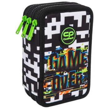 Coolpack Κασετίνα Τριπλή Γεμάτη Jumper 3 Game Over F067679 Coolpack Κασετίνα Τριπλή Γεμάτη Jumper 3 Game Over F067679