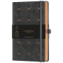 Castelli Maya Copper Σημειωματάριο Ριγέ με Λάστιχο και Θήκη για Στυλό