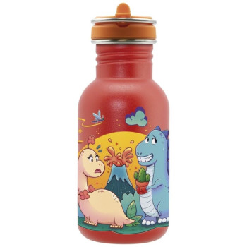 Laken Dinos Love  Παιδικός Θερμός Ανοξείδωτο Καλαμάκι  0.5ml Laken Dinos Love  Παιδικός Θερμός Ανοξείδωτο Καλαμάκι  0.5ml