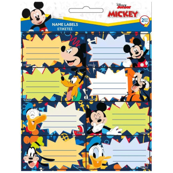 Gim Ετικέτες Τετραδίων 2τμχ Mickey 773-00546 Gim Ετικέτες Τετραδίων 2τμχ Mickey 773-00546