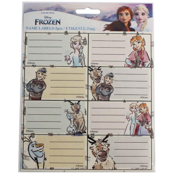 Gim Ετικέτες Τετραδίων 2τμχ Frozen 771-80846 Gim Ετικέτες Τετραδίων 2τμχ Frozen 771-80846