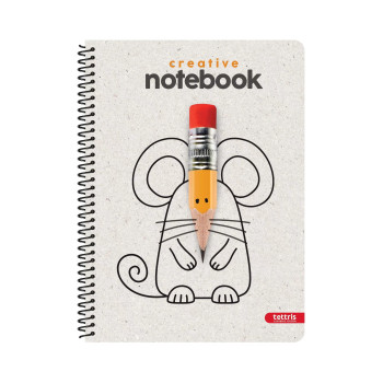 Tettris Τετράδιο 17χ24 2 Θέματα Σπιράλ 60φ  21218234