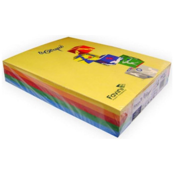 Favini Χαρτί Εκτύπωσης Διάφορα Χρώματα Έντονα A4 160gr/m2 250 φύλλα 160-ASS-B