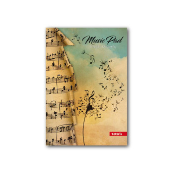Tettris Τετράδιο Μουσικής Ραφτο 21χ29cm 40φ  42123333
