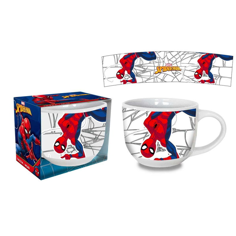 Coriex Κούπα Κεραμική 380ml Σε Κουτί Δώρου Spiderman M06584MC