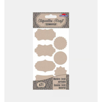 Global Gift Ετικέτες αυτοκόλλητες Kraft 196702 Global Gift Ετικέτες αυτοκόλλητες Kraft 196702