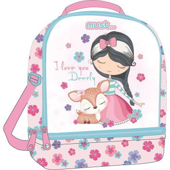 Must Τσαντάκι Φαγητού Ισοθερμικό Young Lady And The Deer 585767 Must Τσαντάκι Φαγητού Ισοθερμικό Young Lady And The Deer 585767