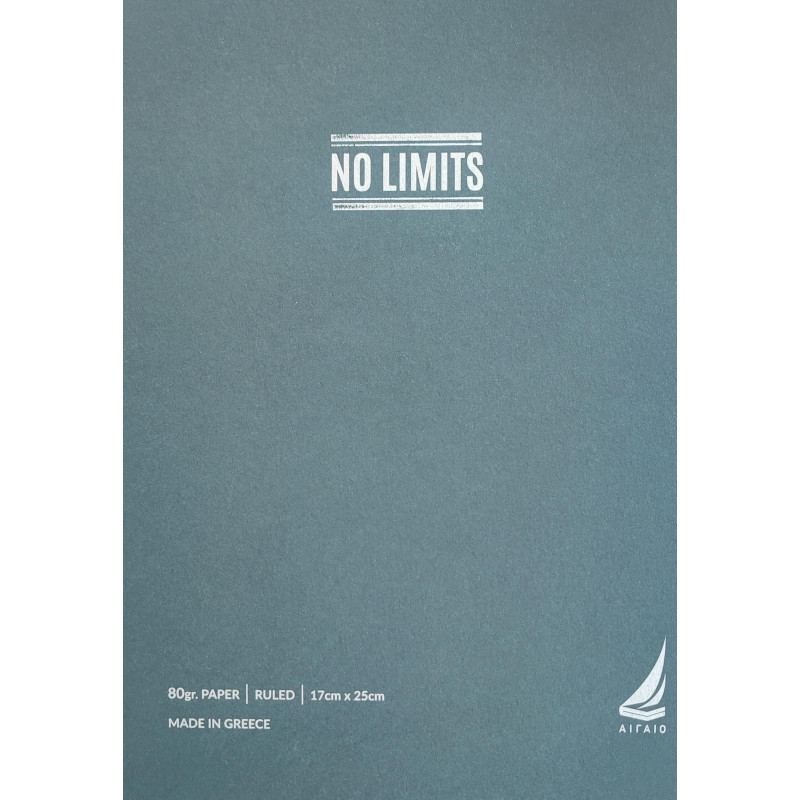 Αιγαίον Τετράδιο Σπιράλ 80gr A4 3θ No Limits