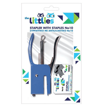 Luna Συρραπτικό Χειρός (Διάφορα Χρώματα) Με Ανταλλακτικό No 10 Blister 601169 Luna Συρραπτικό Χειρός (Διάφορα Χρώματα) Με Ανταλλακτικό No 10 Blister 601169