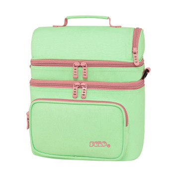 Polo Τσαντάκι Double Cooler Φιστικί/Ροζ 9-07-096-6939 Polo Τσαντάκι Double Cooler Φιστικί/Ροζ 9-07-096-6939