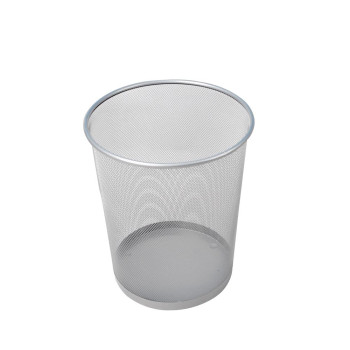 METRON ΚΑΛΑΘΙ ΑΧΡΗΣΤΩΝ ΜΕΤΑΛΛΙΚΟ Φ29.5x35cm 19.5lt ΑΣΗΜΙ