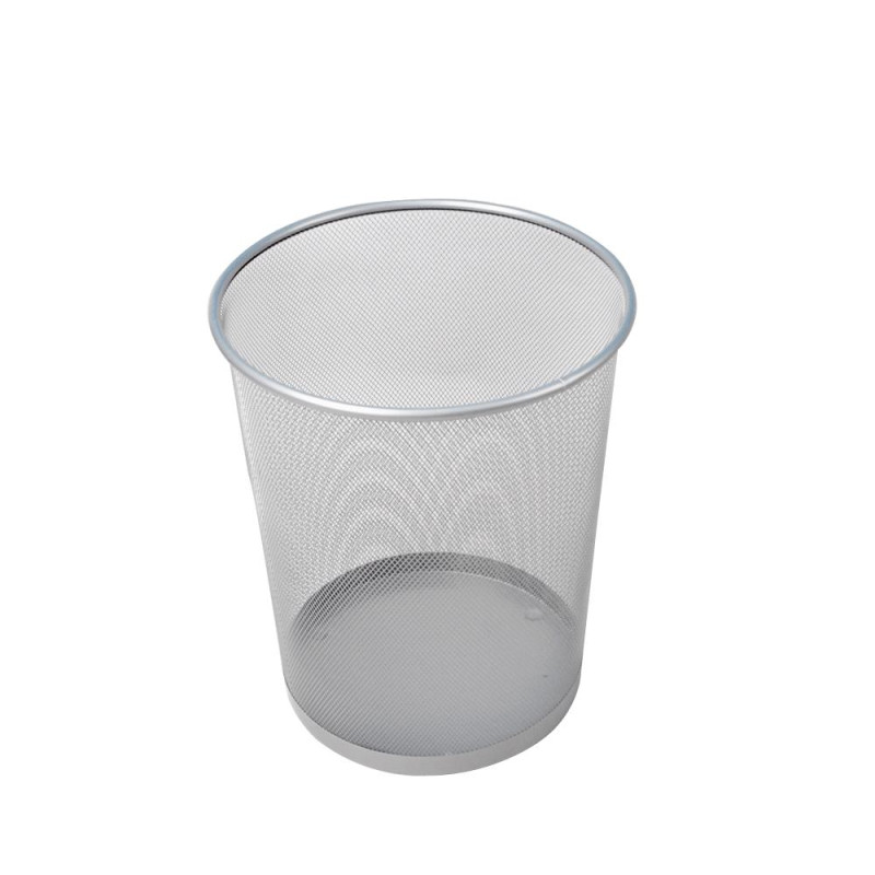 METRON ΚΑΛΑΘΙ ΑΧΡΗΣΤΩΝ ΜΕΤΑΛΛΙΚΟ Φ29.5x35cm 19.5lt ΑΣΗΜΙ