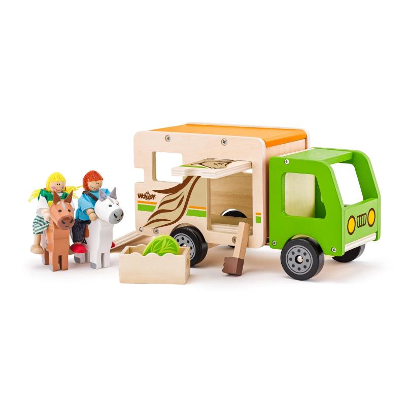ΕΠΑ Toys Ξύλινο Όχημα Μεταφοράς Αλόγων 91986 ΕΠΑ Toys Ξύλινο Όχημα Μεταφοράς Αλόγων 91986