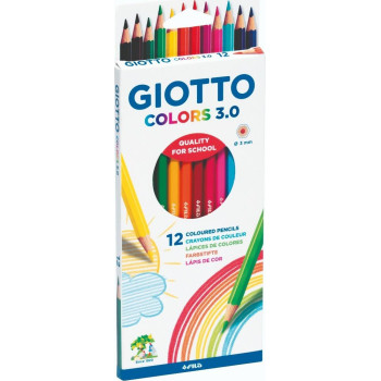 Giotto Ξυλομπογιές Colors 12 Τμχ 276600 Giotto Ξυλομπογιές Colors 12 Τμχ 276600