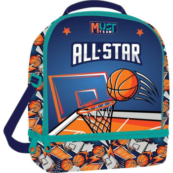 LUNCH BAG MUST TEAM 22Χ16Χ28 ISOTHERMAL BASKETBALL LUNCH BAG MUST TEAM 22Χ16Χ28 ISOTHERMAL BASKETBALL