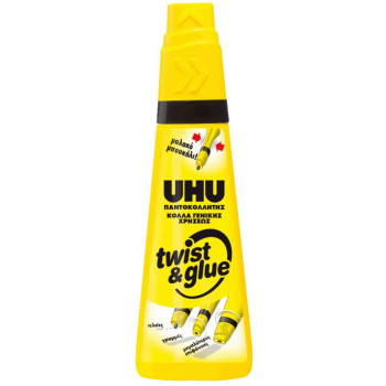 UHU Kόλλα Ρευστή Twist & Glue Tray 35ml 44275 UHU Kόλλα Ρευστή Twist & Glue Tray 35ml 44275