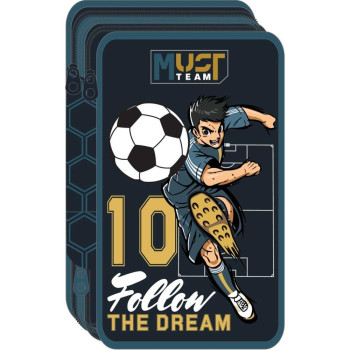 Κασετινα Τριπλη Γεματη Must Team 12x6x19. 5 Football