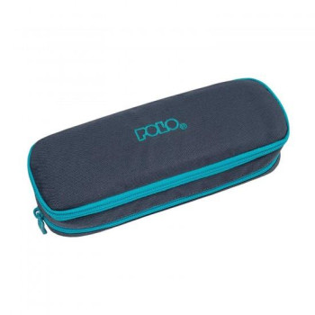 POLO PENCIL CASE DUO BOX ΓΚΡΙ 2025 POLO PENCIL CASE DUO BOX ΓΚΡΙ 2025