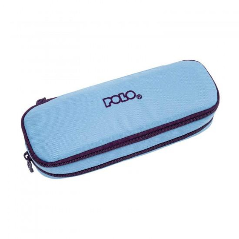 POLO PENCIL CASE DUO BOX ΓΑΛΑΖΙΟ 2025 POLO PENCIL CASE DUO BOX ΓΑΛΑΖΙΟ 2025