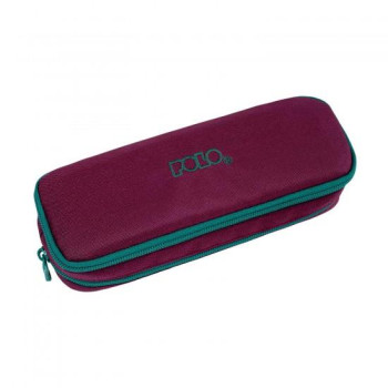 POLO PENCIL CASE DUO BOX ΜΠΟΡΝΤΩ 2025 POLO PENCIL CASE DUO BOX ΜΠΟΡΝΤΩ 2025