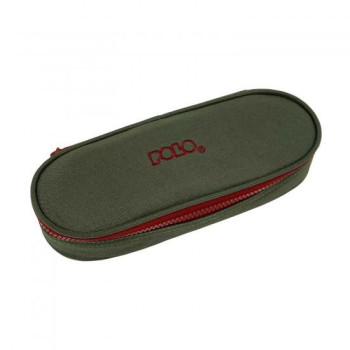 POLO PENCIL CASE BOX ΧΑΚΙ 2025  POLO PENCIL CASE BOX ΧΑΚΙ 2025