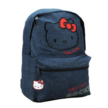 GIM ΣΑΚΙΔΙΟ HELLO KITTY DENIM