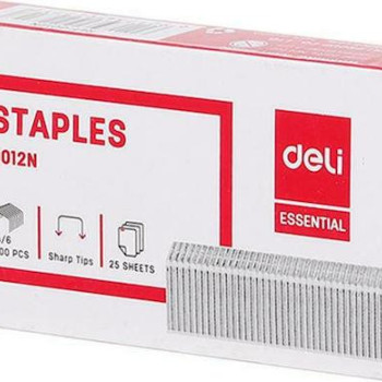 Deli Σύρματα Συρραπτικού 24/6 1000τμχ