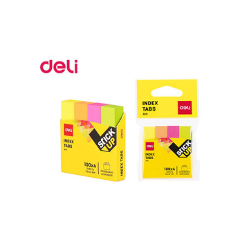 DELI – Αυτοκόλλητοι Χάρτινοι Σελιδοδείκτες 12χ50 ΝΕΟΝ DELI – Αυτοκόλλητοι Χάρτινοι Σελιδοδείκτες 12χ50 ΝΕΟΝ