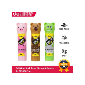 Deli Κόλλα Stick 9gr Ζωάκια 3 Χρώματα 231.6366A Deli Κόλλα Stick 9gr Ζωάκια 3 Χρώματα 231.6366A