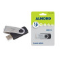 Almond Flash Drive Usb 16gb Twister Black 76479 Almond Flash Drive Usb 16gb Twister Black 76479
