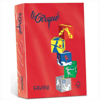 Favini Χαρτι Α4 160gr Κόκκινο 250 φύλλων No209