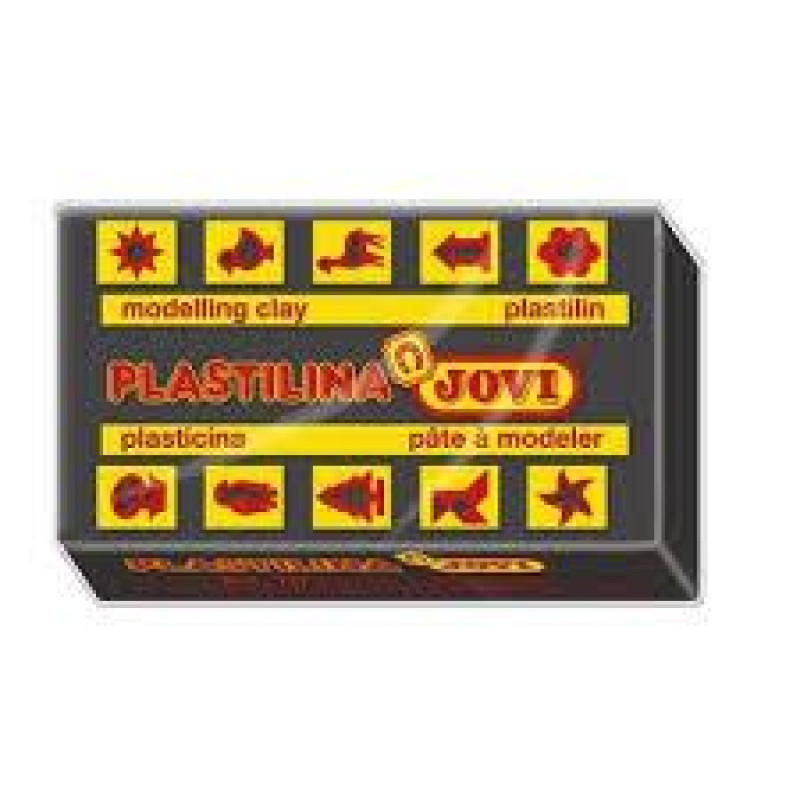 Jovi Πλαστελίνη 50gr Basic Μαύρη Jovi Πλαστελίνη 50gr Basic Μαύρη