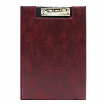 Metron Ντοσιέ Σεμιναρίου Με Πιάστρα Α4  Mandarin Μπορντώ 745.031.BD