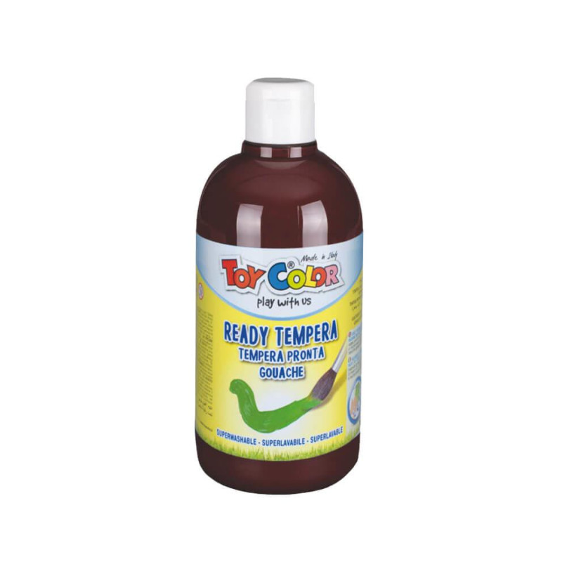 Τέμπερα Ζωγραφικής Toy Color Ready Siena Καφέ 500ml Τέμπερα Ζωγραφικής Toy Color Ready Siena Καφέ 500ml