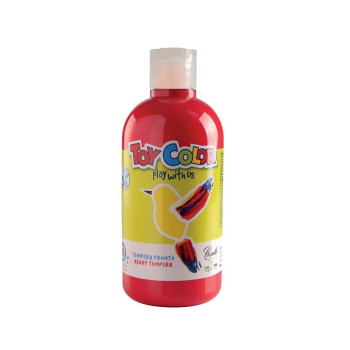 Toy Color Τέμπερα 500ml Kόκκινη 55108 Toy Color Τέμπερα 500ml Kόκκινη 55108