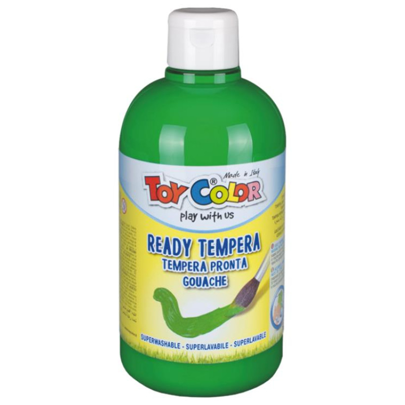 TOY COLOR ΤΕΜΠΕΡΑ 500ml BRIL. GREEN 220.551.12 TOY COLOR ΤΕΜΠΕΡΑ 500ml BRIL. GREEN 220.551.12