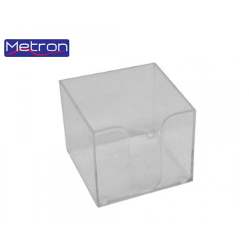 Metron Κύβος Κενός Πλαστικός Διαφανο Λευκό 745.3010.W Metron Κύβος Κενός Πλαστικός Διαφανο Λευκό 745.3010.W